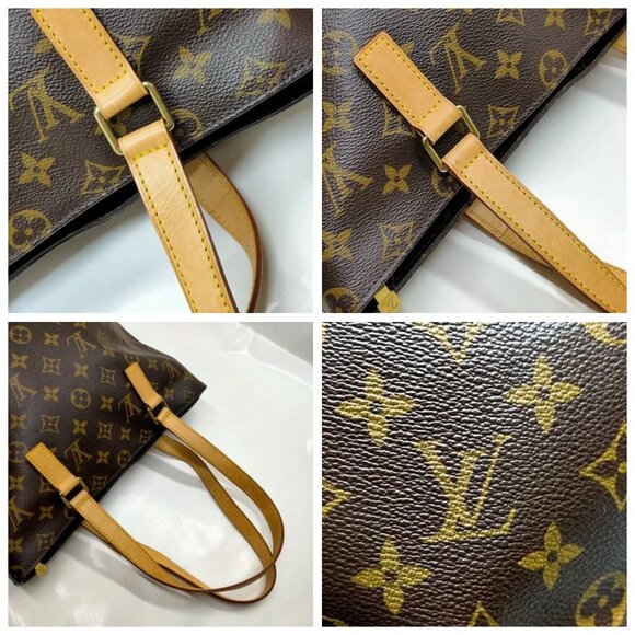 Louis Vuitton LV Shoulder Bag Cabas Piano Brown Monogram 746-042525 - Picture 7 of 13